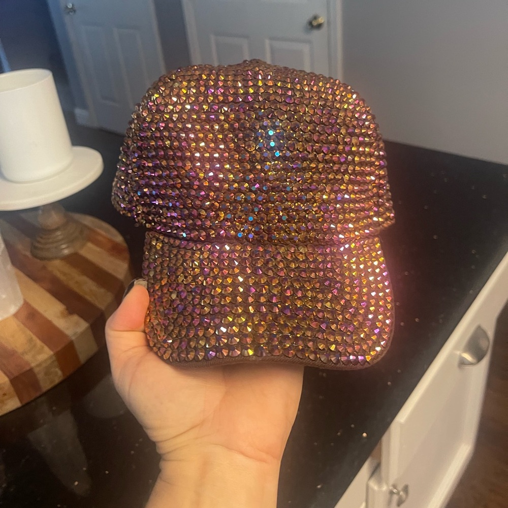 Fully covered Bling/Rhinestone Embellished Cap